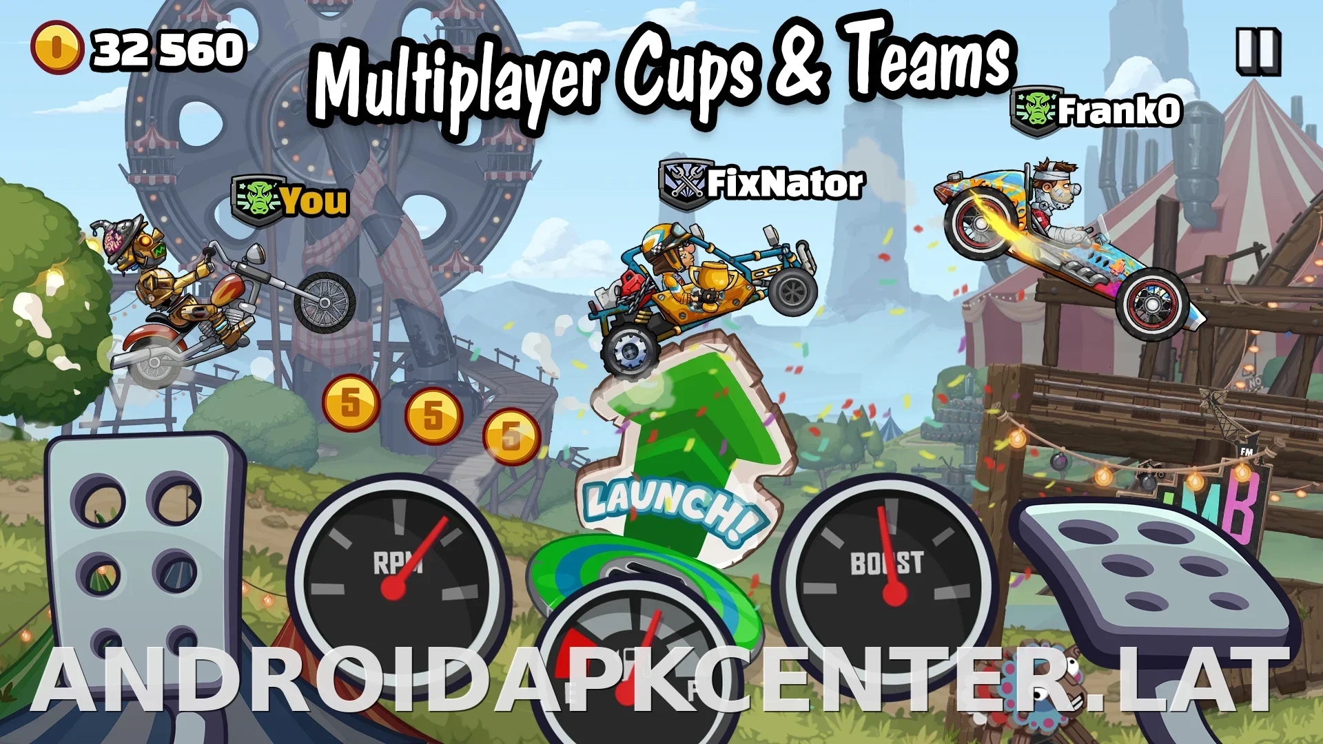 Hill Climb Racing 2 скриншот 3