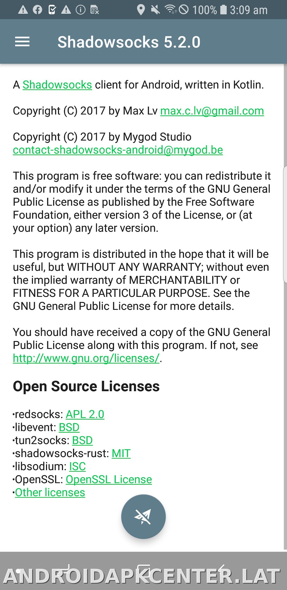 Shadowsocks скриншот 1